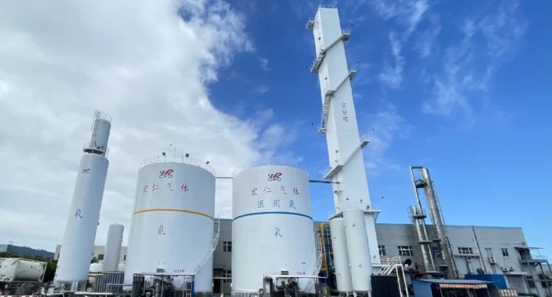 High purity oxygen plant